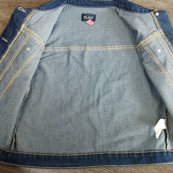 The Children's Place Jean Jacket Size 10/12 - Picture 5 of 9